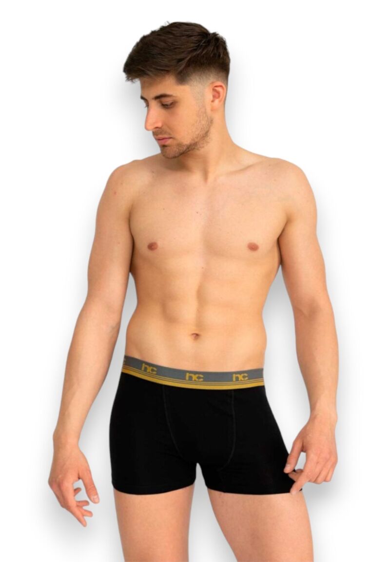 Boxer Ανδρικό Nina Club Black & Gold