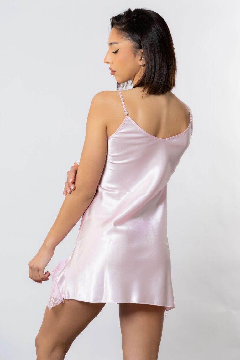 Νυχτικό Σατέν Moongirl Ήβη Pink