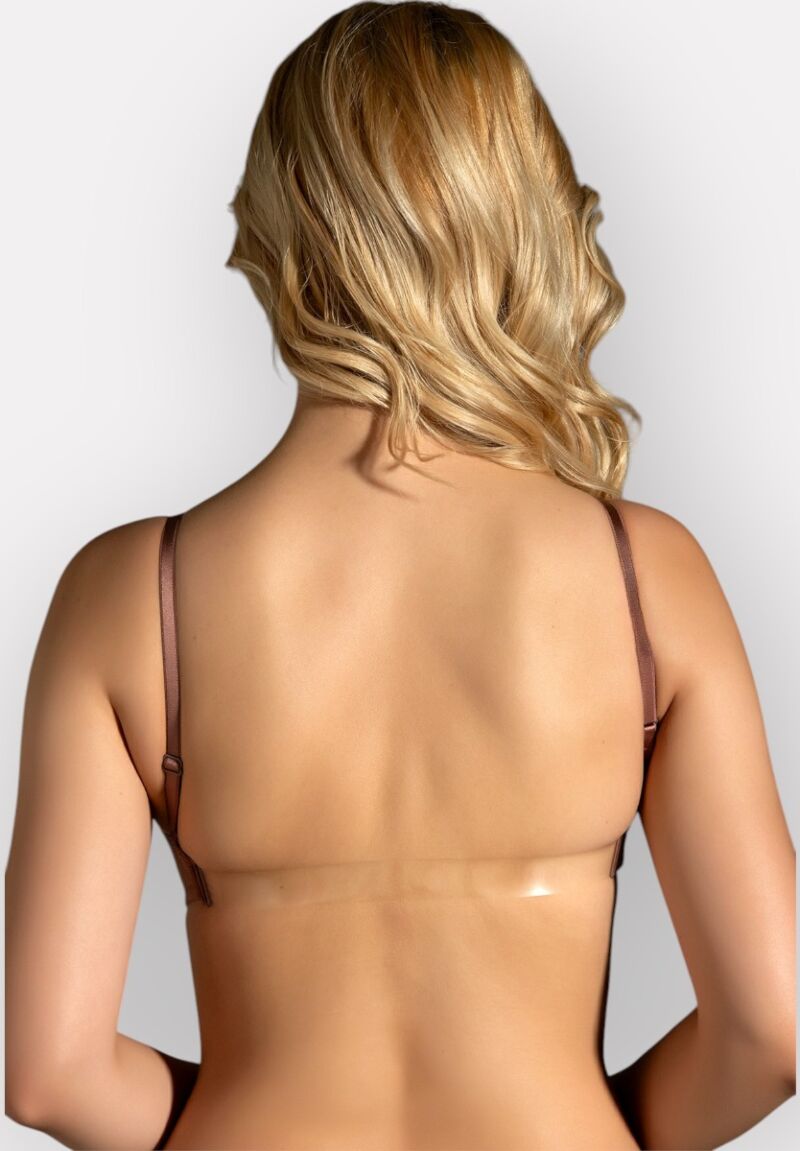 Σουτιέν με ενίσχυση και διάφανο Strap στην πλάτη New Bra Lingerie