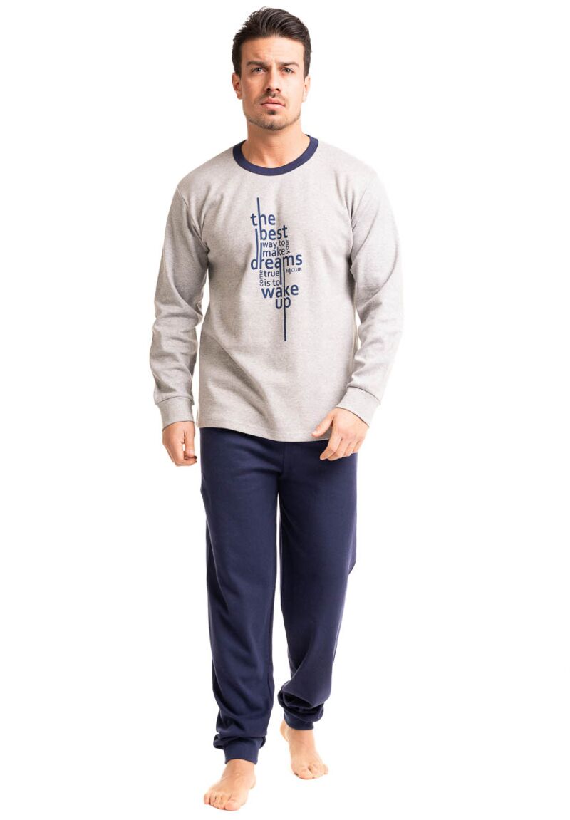 Πιτζάμα ανδρική βαμβακερή Nina Club Best Dream