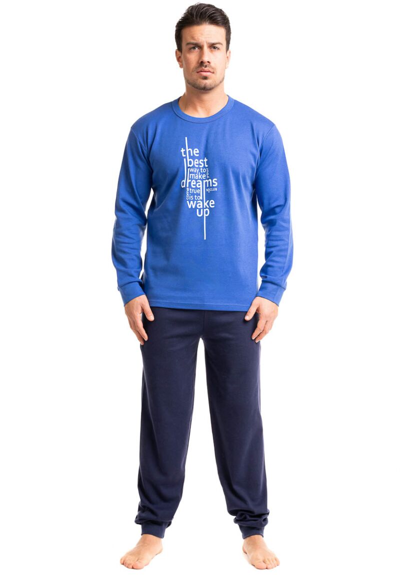 Πιτζάμα ανδρική βαμβακερή Nina Club Best Dream