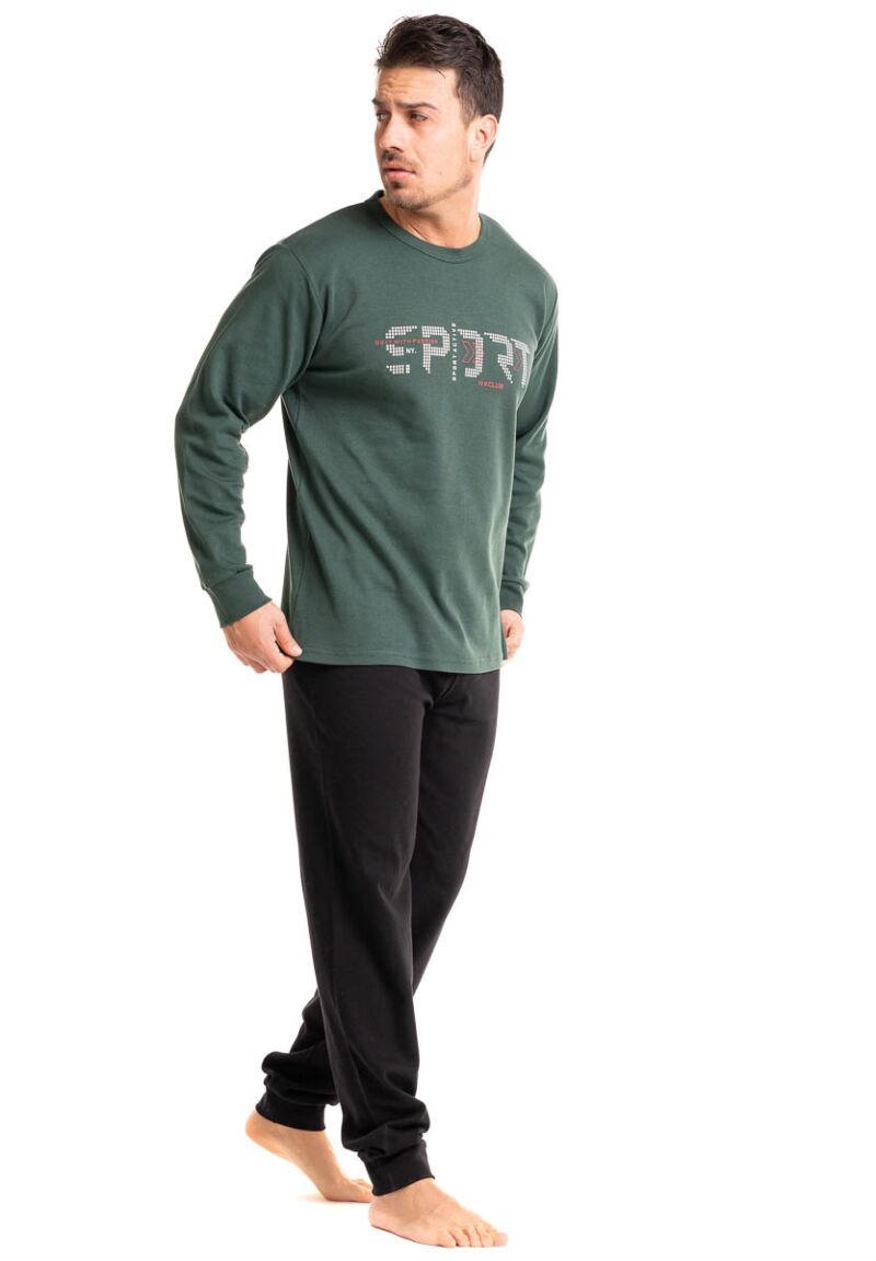 Πιτζάμα ανδρική βαμβακερή Nina Club Sport