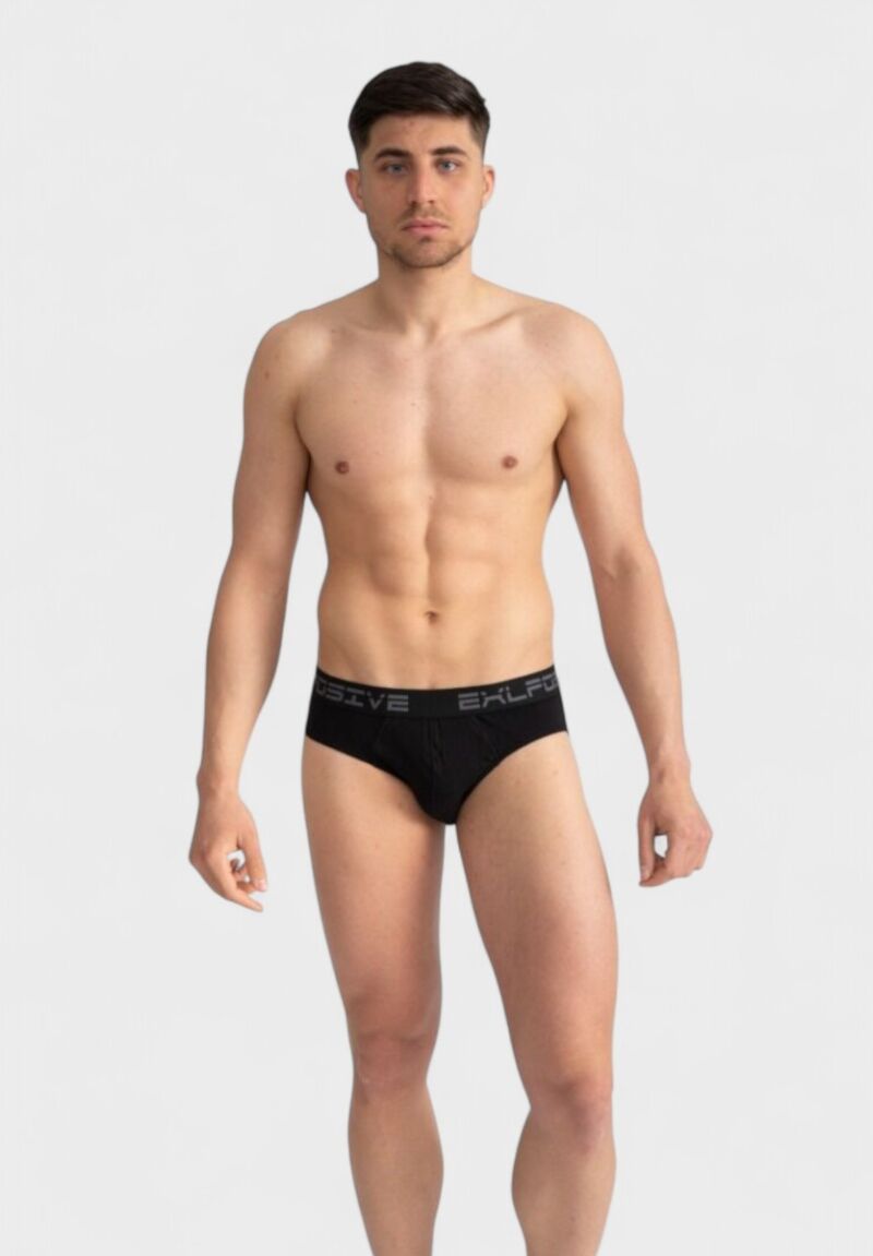 Σλιπ ανδρικό Nina Club Black Explosive