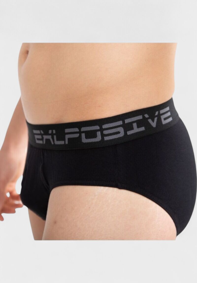 Σλιπ ανδρικό Nina Club Black Explosive