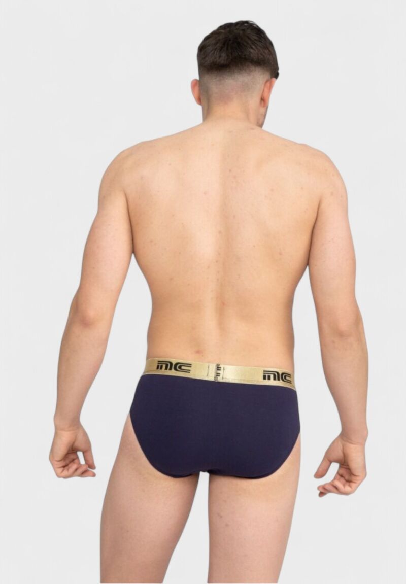 Σλιπ ανδρικό Nina Club Blue - Gold Metal