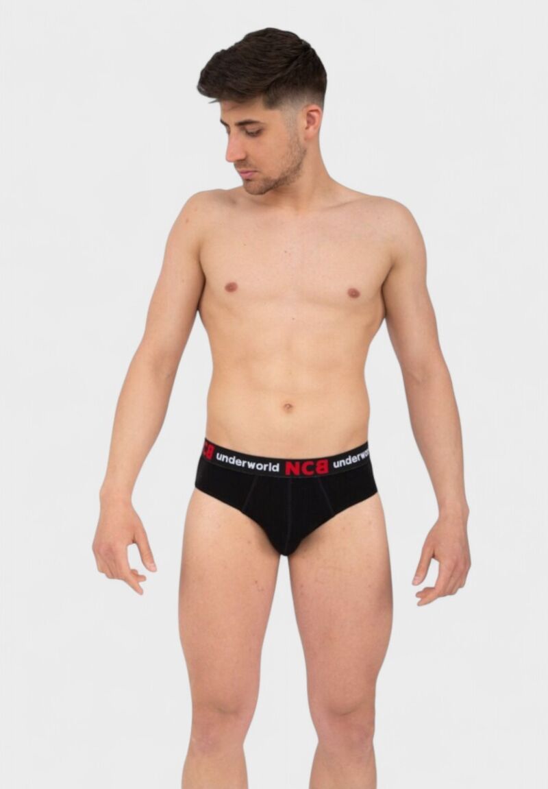 Σλιπ ανδρικό Nina Club Black NCB