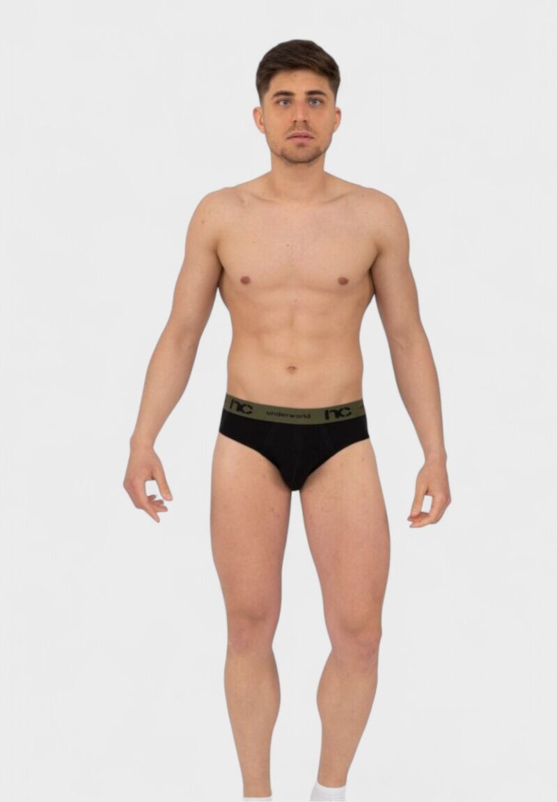 Σλιπ ανδρικό Nina Club Black Olive