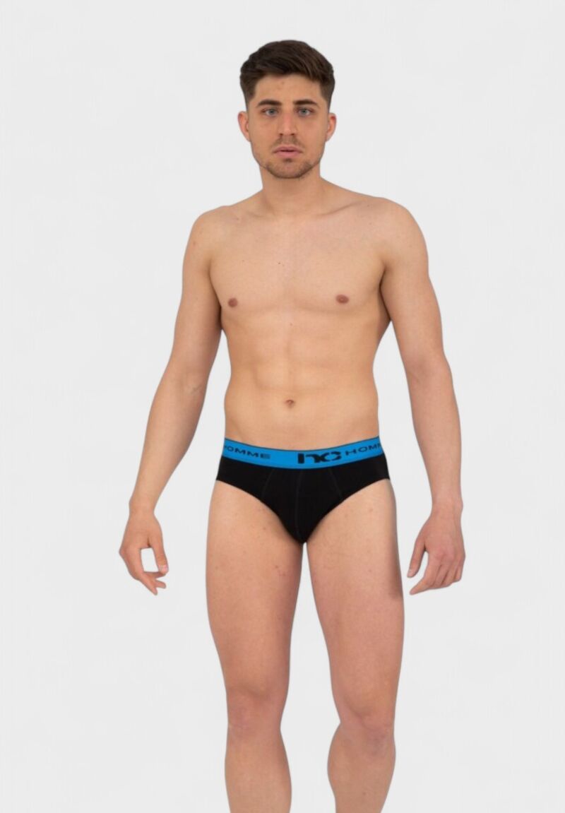 Σλιπ ανδρικό Nina Club Black - Blue