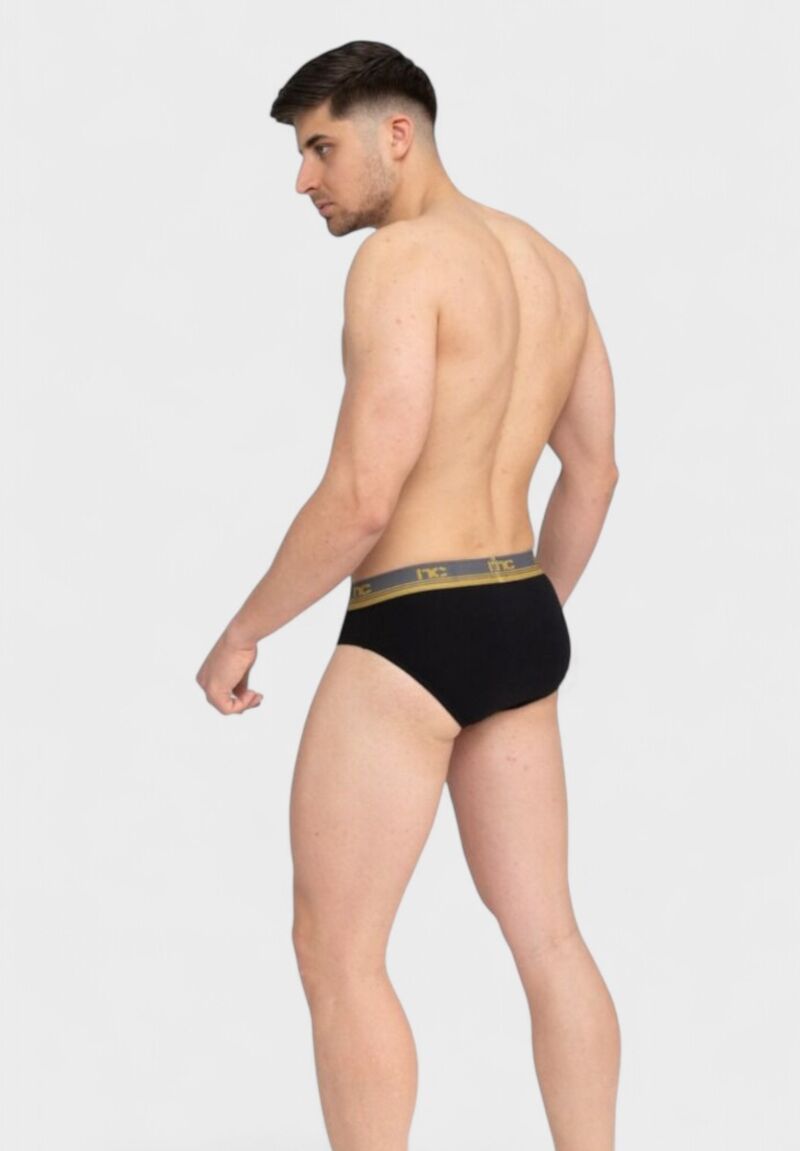 Σλιπ ανδρικό Nina Club Black - Gold