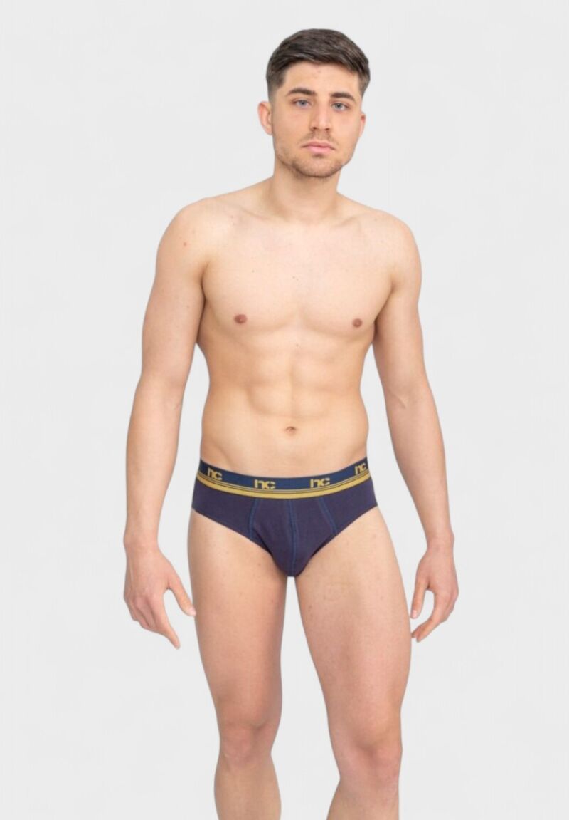 Σλιπ ανδρικό Nina Club Blue - Gold