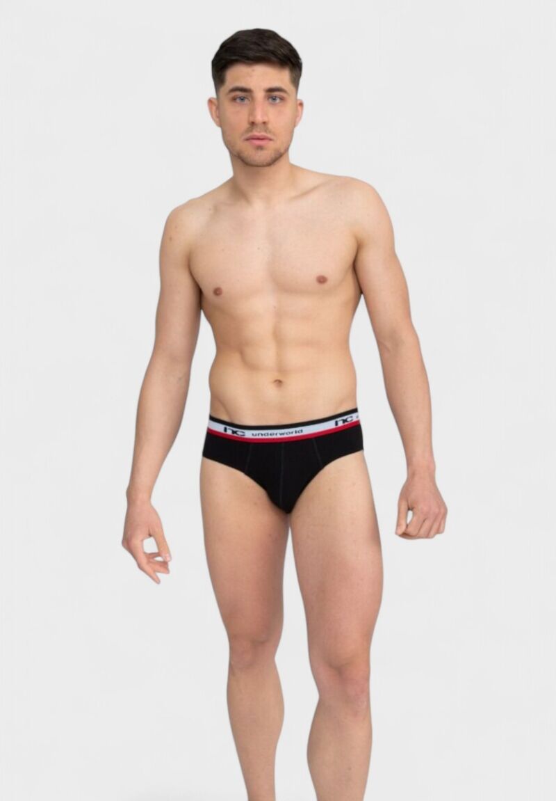 Σλιπ ανδρικό Nina Club Black NC Basics