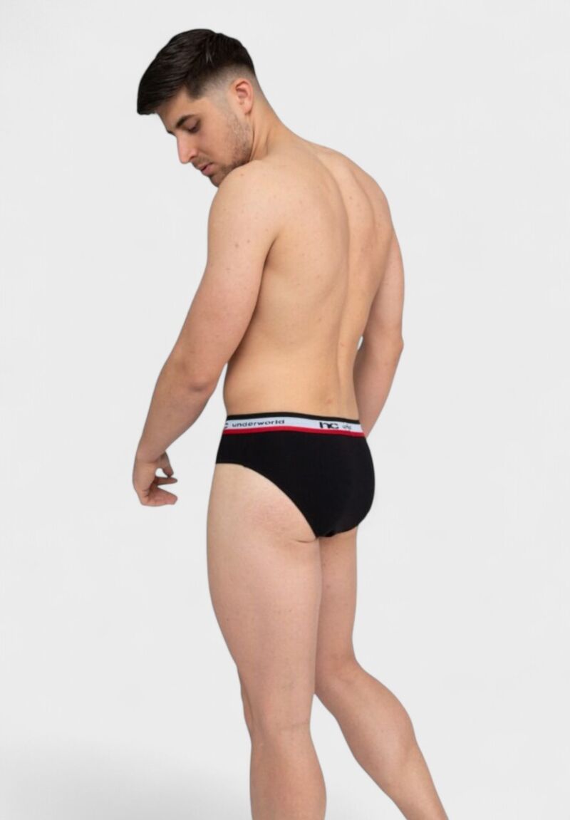 Σλιπ ανδρικό Nina Club Black NC Basics