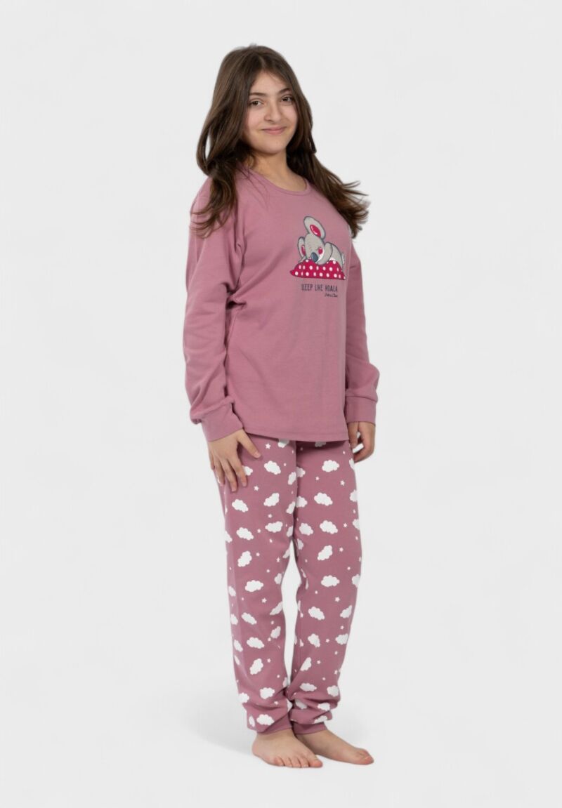 Παιδική Πιτζάμα Koala Σάπιο Μήλο Nina Club | 100% Βαμβάκι