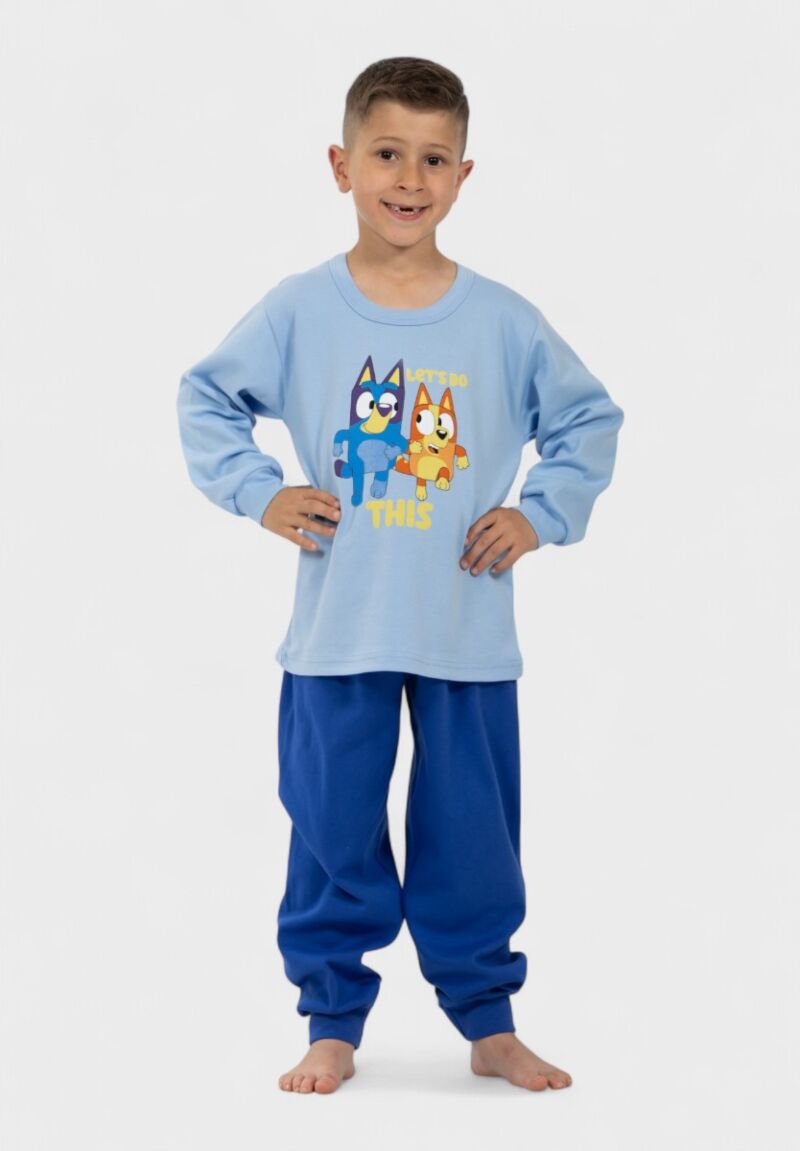 Παιδική Πιτζάμα Bluey Nina Club Γαλάζια| 100% Βαμβακερή