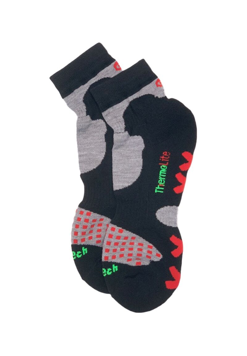 Κάλτσες ημίκοντες μάλλινες Black Dimisocks