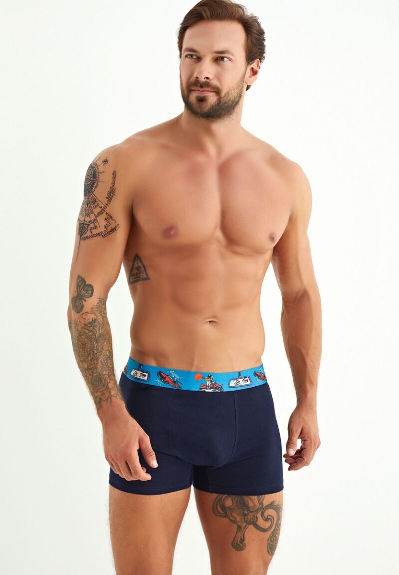 Boxer Soma ανδρικά σε κουτί Pop art 3τμχ