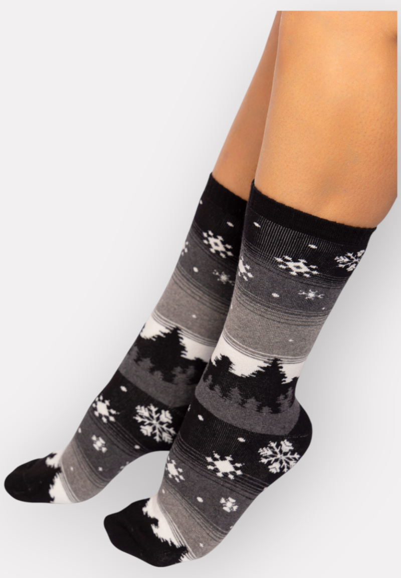 Κάλτσες γυναικείες πετσετέ Winter Night Pro Socks