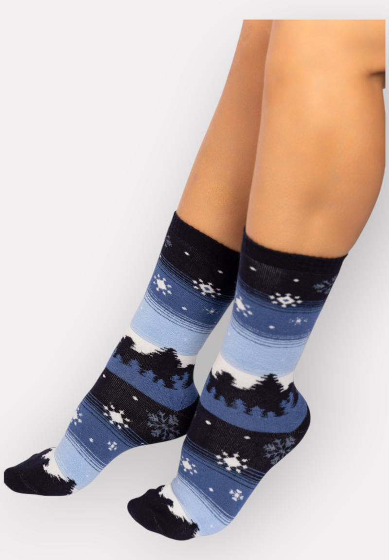 Κάλτσες γυναικείες πετσετέ Winter Night Pro Socks