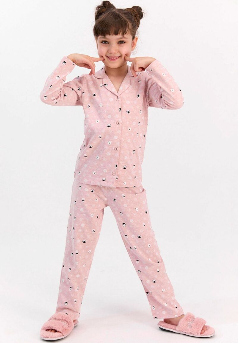 Πιτζάμα εφηβική Με κουμπιά Rolypoly  Winter Mood