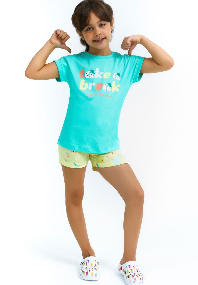 Πιτζάμα παιδική κορίτσι Enjoy The Little Things