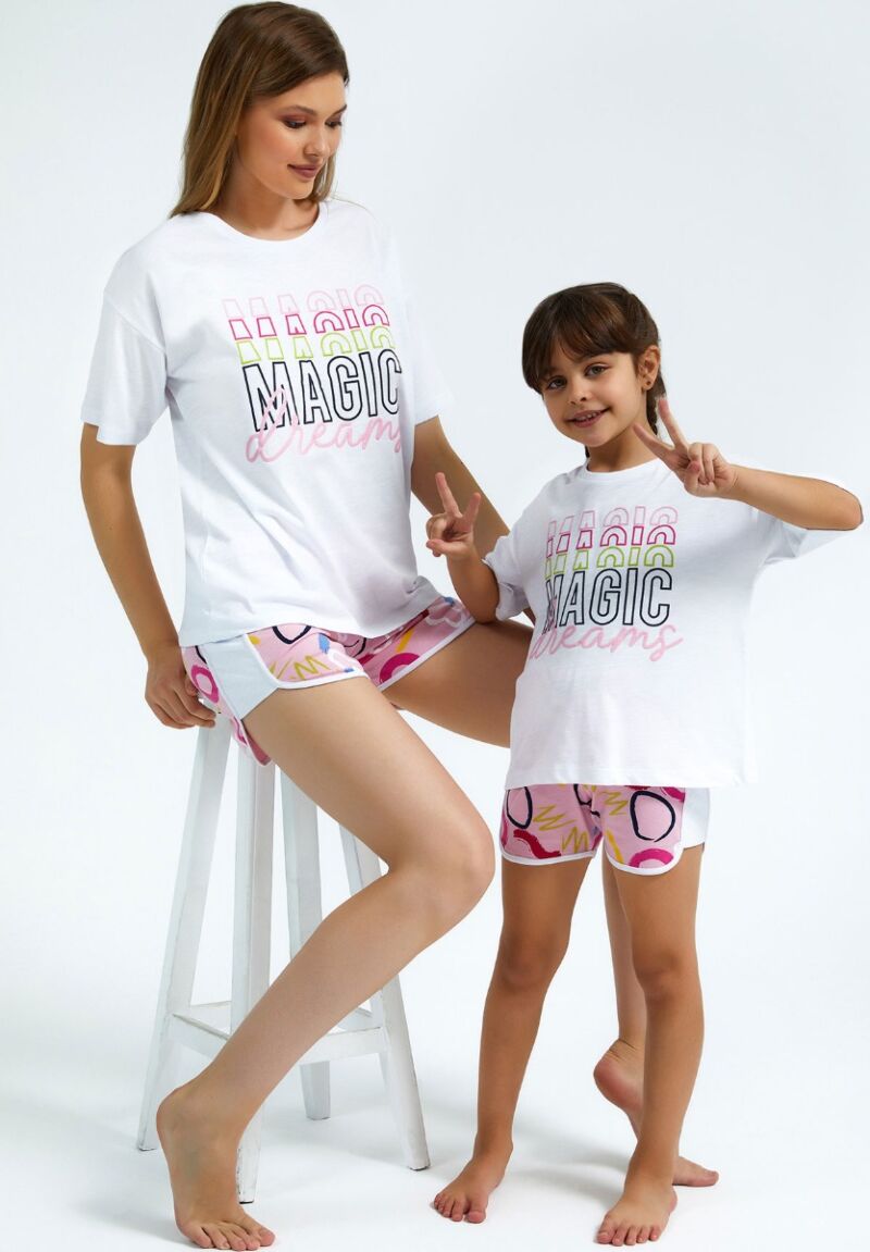 Σετ πιτζάμες Μαμά - Κόρη Magic Dreams