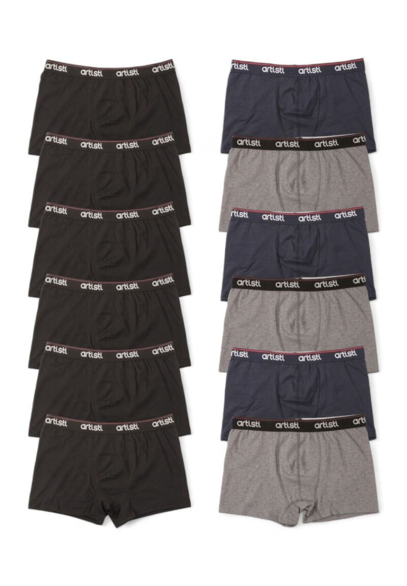 Boxer ανδρικά Super προσφορά Artisti 12 Τεμ.