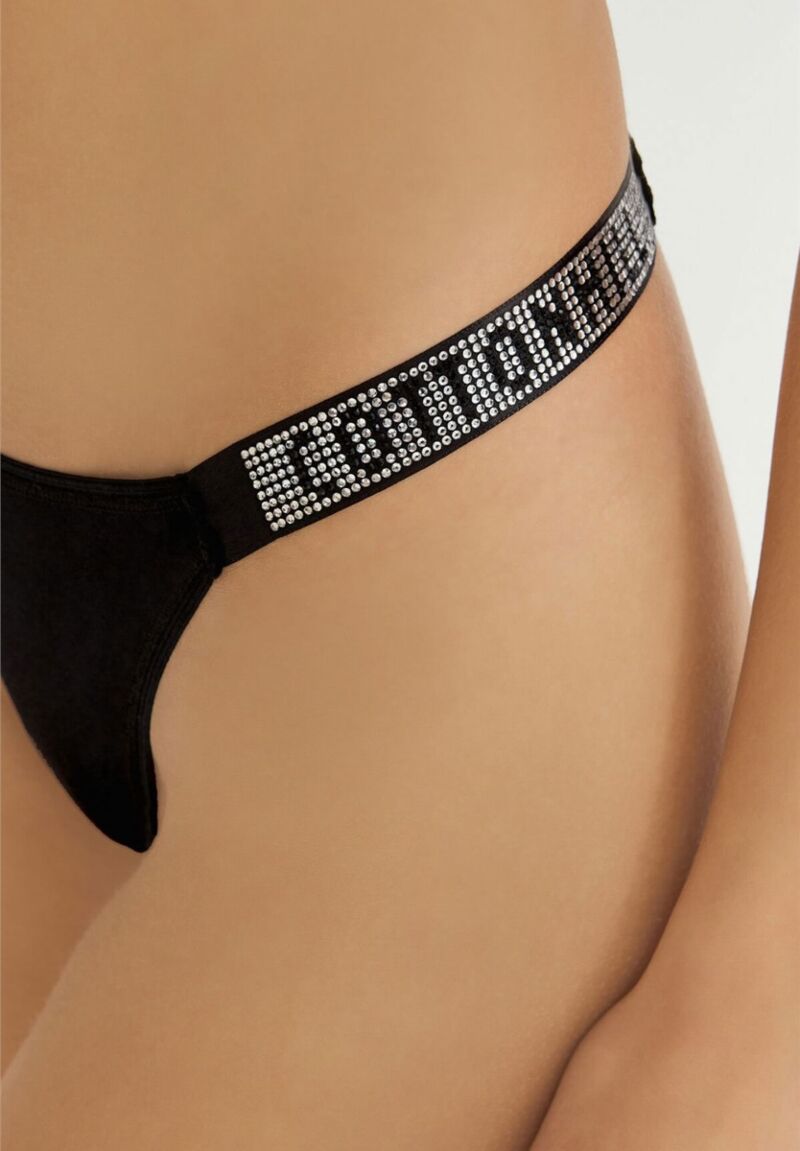 Σλιπ σατέν με στρας Cottonhill Natalie