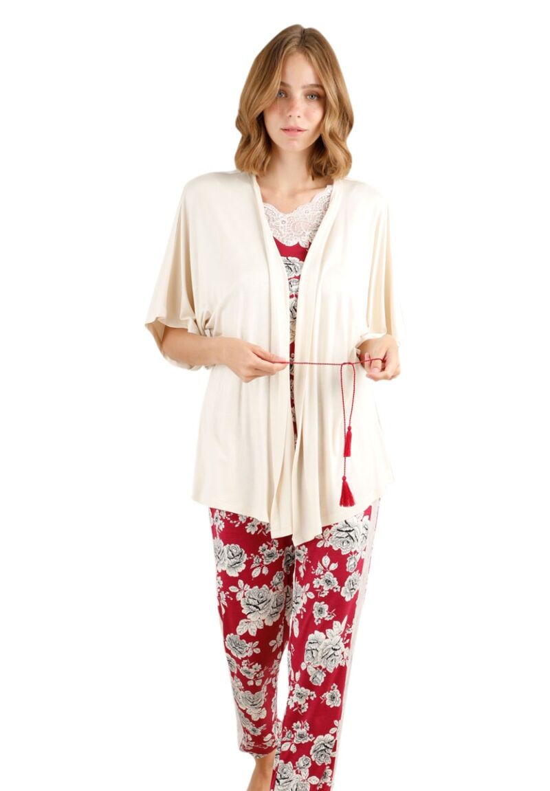 Σετ Ρόμπα - Πιτζάμα Sevim So In Love