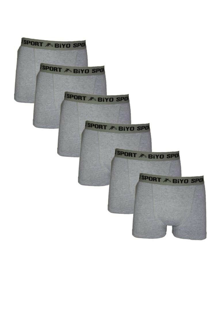 Pack Boxer Biyo Sport 6 τεμ. Γκρι