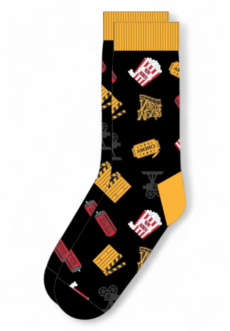 Κάλτσες ανδρικές Cinema Soma Black