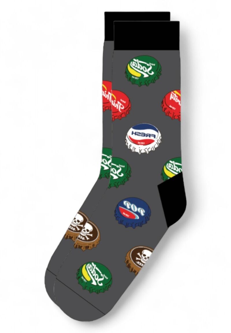 Κάλτσες ανδρικές Drinks Soma Grey