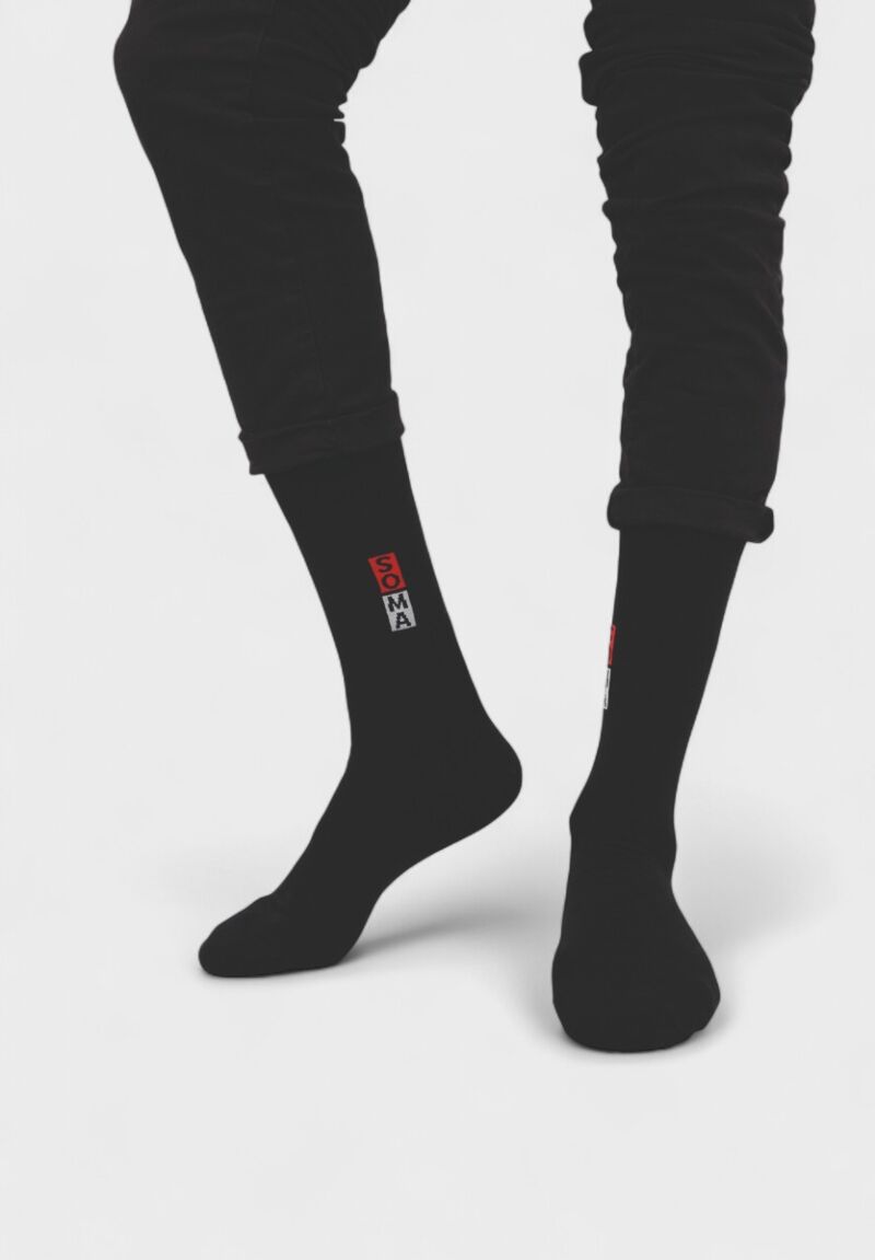 Ανδρική Κάλτσα Soma Socks “King Black”