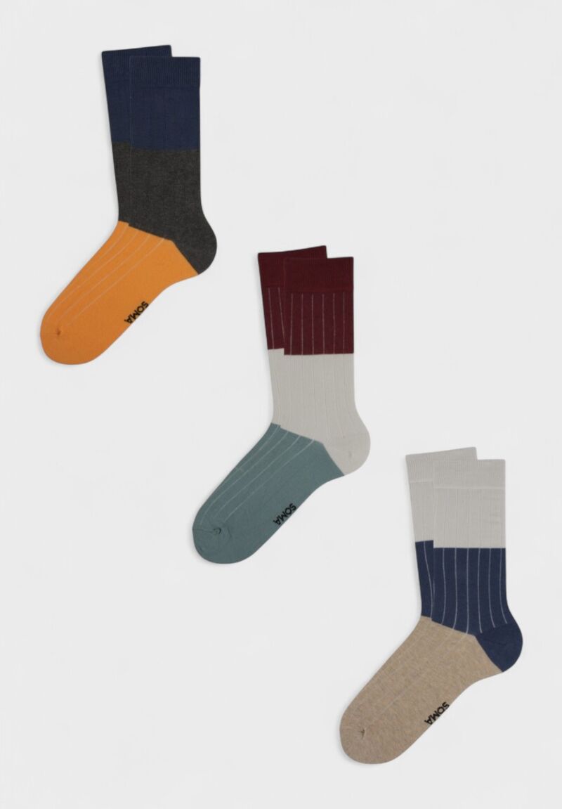 Ανδρικές Fashion Κάλτσες Soma "Jess" – Σετ 3 Ζευγάρια
