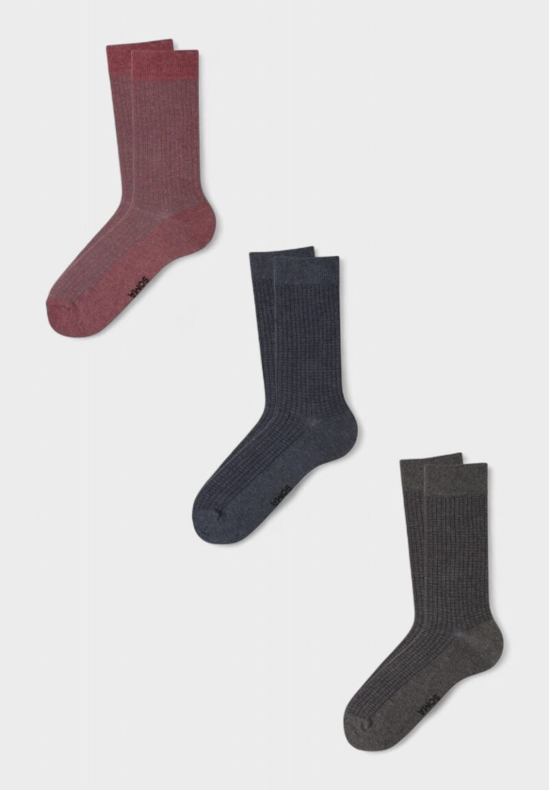 Ανδρικές Fashion Κάλτσες Soma "Luke" – Σετ 3 Ζευγάρια