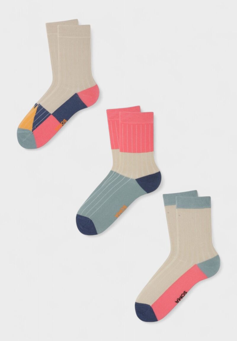 Κάλτσες Fashion Γυναικείες Soma Rania – Σετ 3 Τεμαχίων