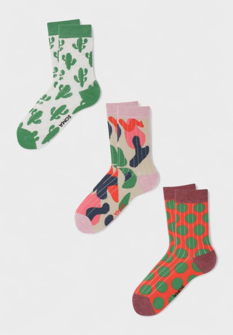 Γυναικείες Fashion Κάλτσες Soma Zelda – Σετ 3 Τεμαχίων