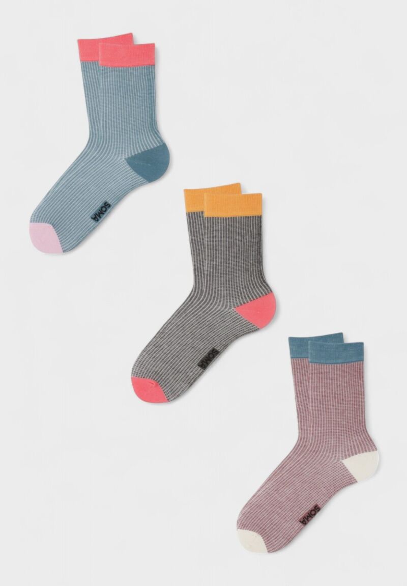 Γυναικείες Fashion Κάλτσες Soma Myriam – Σετ 3 Τεμαχίων