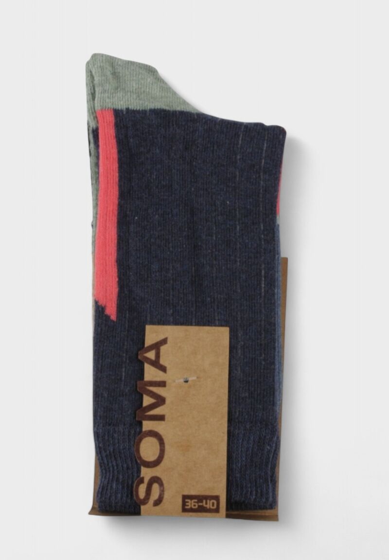 Γυναικείες fashion κάλτσες Tyla SOMA – σετ 3 πολύχρωμων ζευγαριών