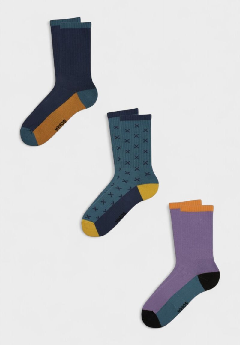 Ανδρικές Αθλητικές Κάλτσες Soma Oliver – Σετ 3 Τεμαχίων