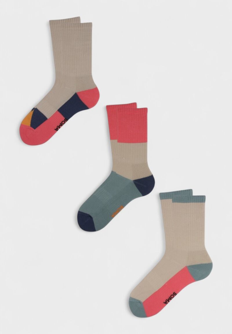 Γυναικείες Αθλητικές Κάλτσες Soma Evelyn – Σετ 3 Τεμαχίων