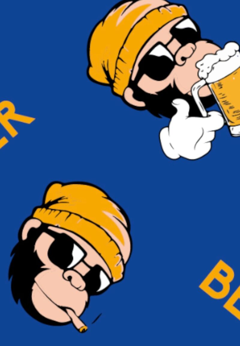 Κάλτσες ανδρικές Beer Soma Blue