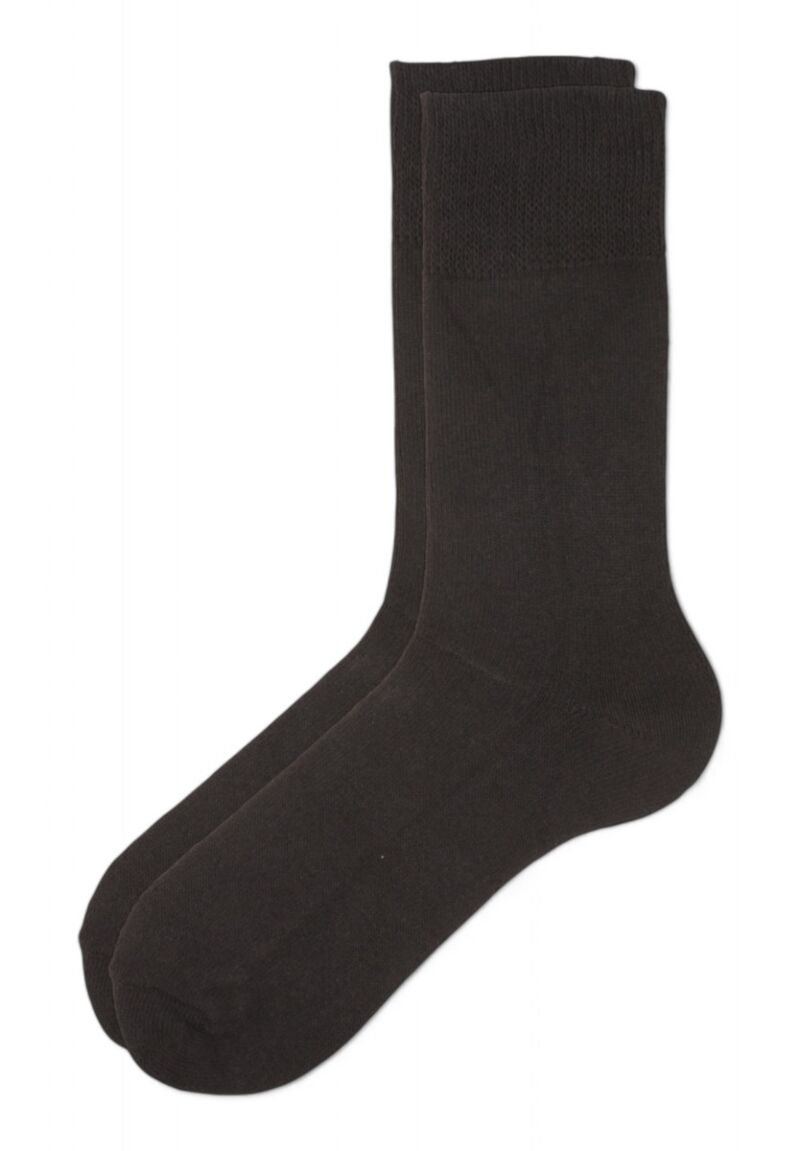 Κάλτσες γυναικείες μονόχρωμες βαμβακερές Soma Black