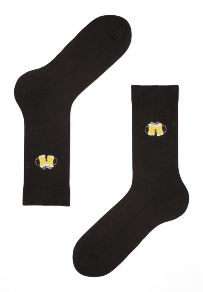 Κάλτσες ανδρικές Rib με κέντημα Soma Beers
