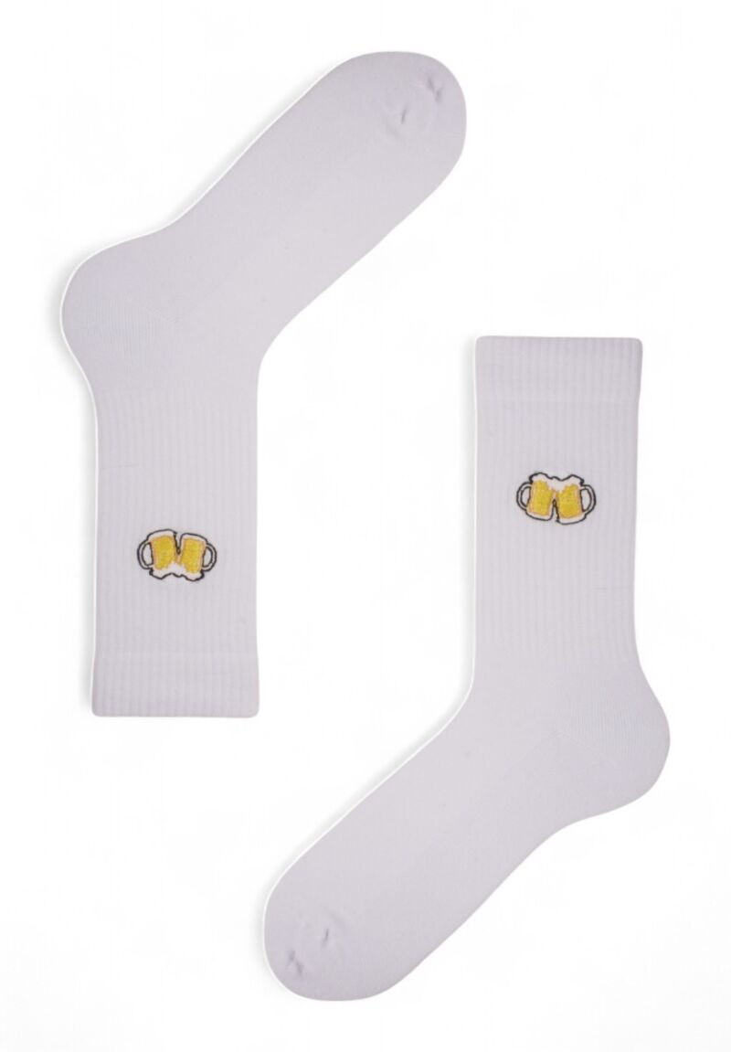 Κάλτσες ανδρικές Rib με κέντημα Soma Beers