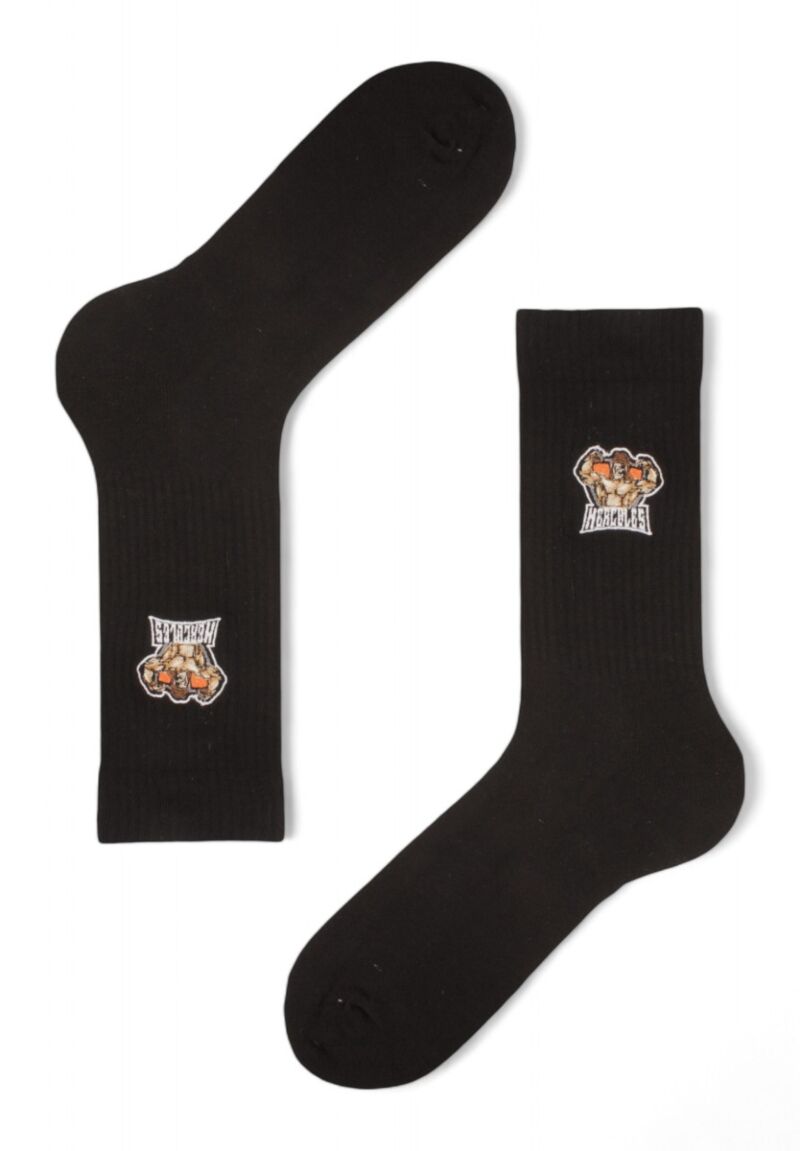 Κάλτσες ανδρικές Rib με κέντημα Soma Hercules