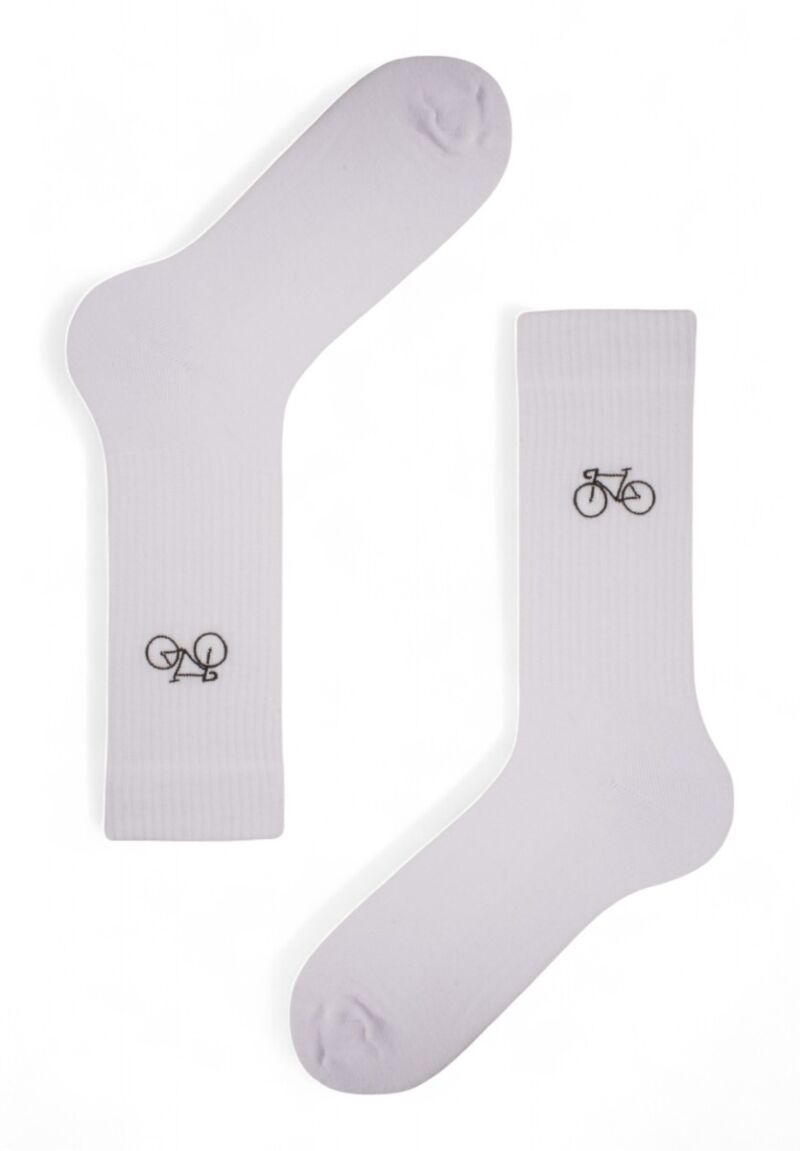 Κάλτσες ανδρικές Rib με κέντημα Soma Bike