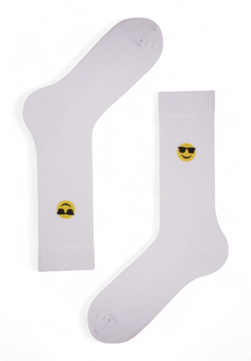 Κάλτσες Unisex Rib με κέντημα Soma So Cool