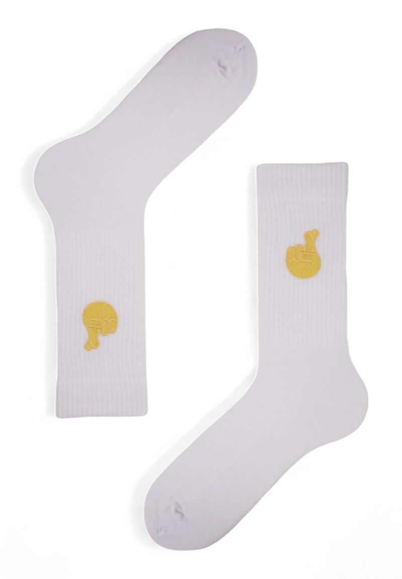 Κάλτσες Unisex Rib με κέντημα Soma Cool 