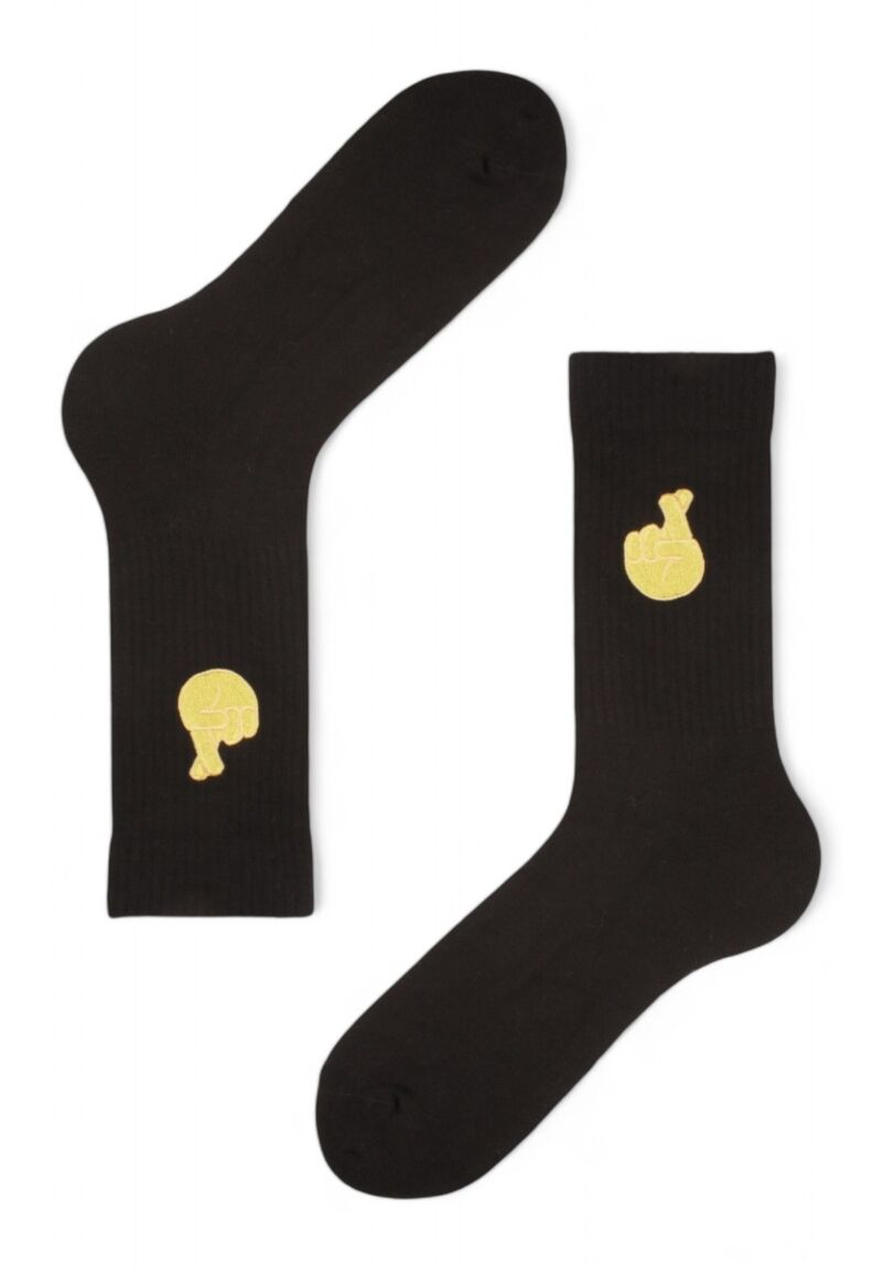 Κάλτσες Unisex Rib με κέντημα Soma Cool 