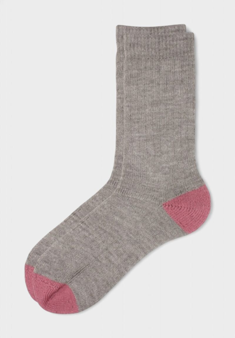 Κάλτσες γυναικείες ισοθερμικές μαλλί Thermal Soma Grey